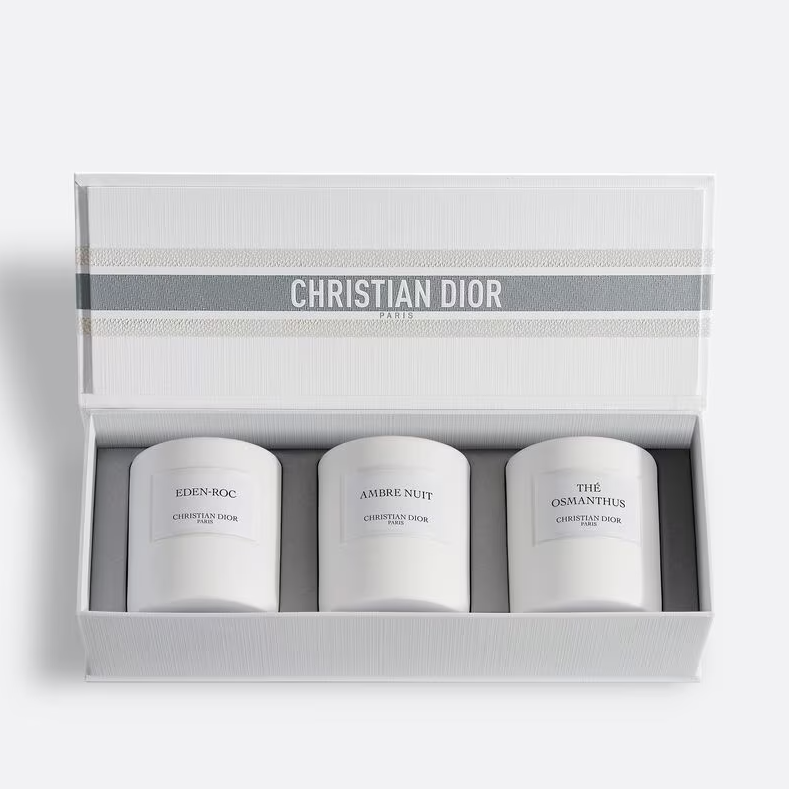 Dior Beauty Holiday Candle Trio Christian Dior SCENTED CANDLE セット