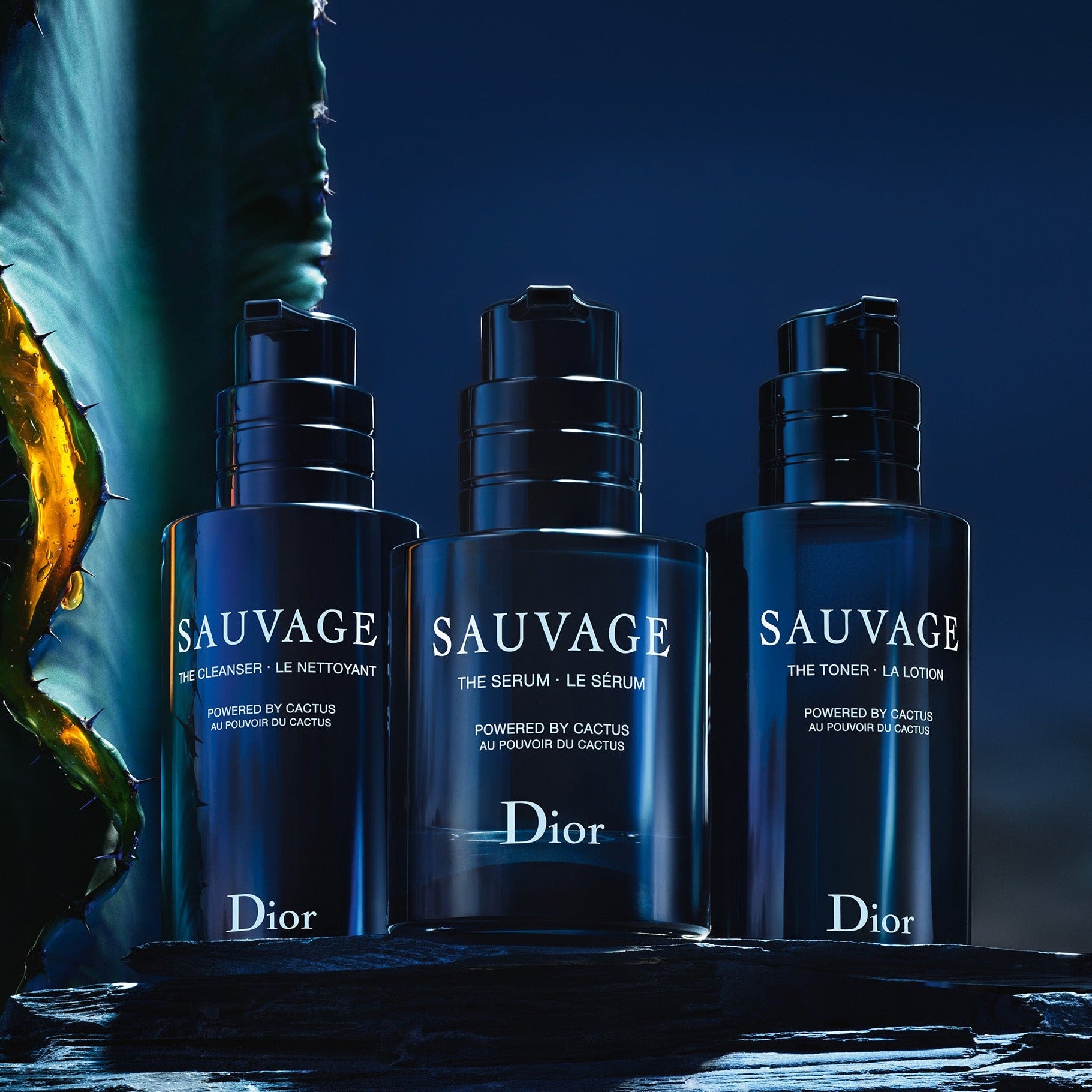 Sauvage The Cleanser - ג'ל ניקוי פנים לגבר
