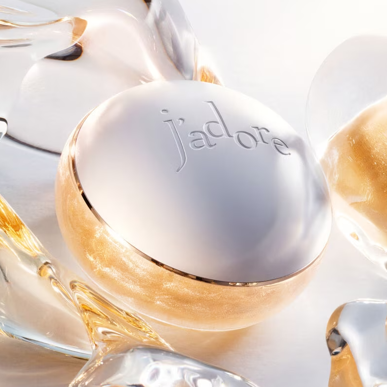 J'adore Les Adorable Golden Gel - ג'ל גוף מבושם עם חלקיקי זהב