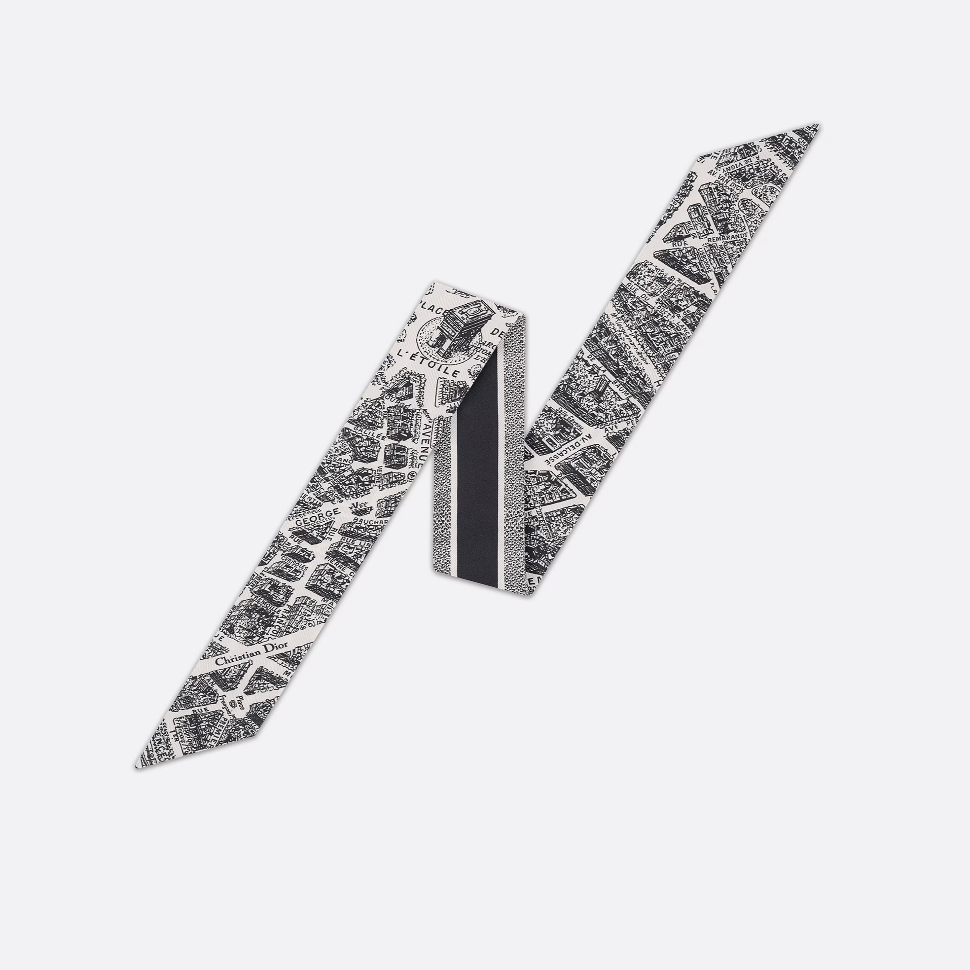 Plan de Paris Mitzah Scarf Dior Online Boutique IL