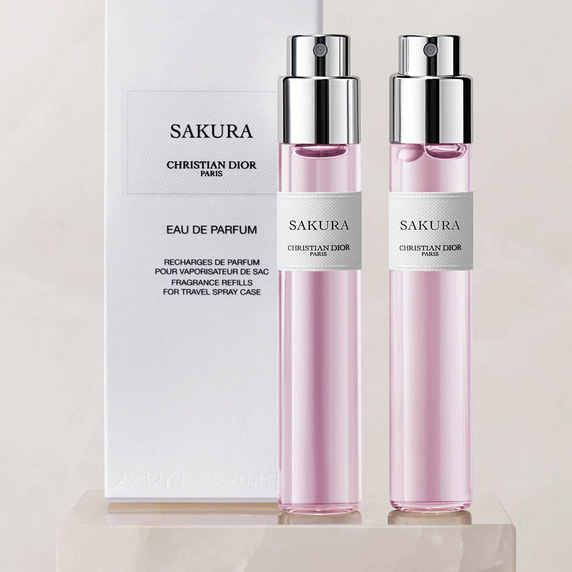 Travel spray refills