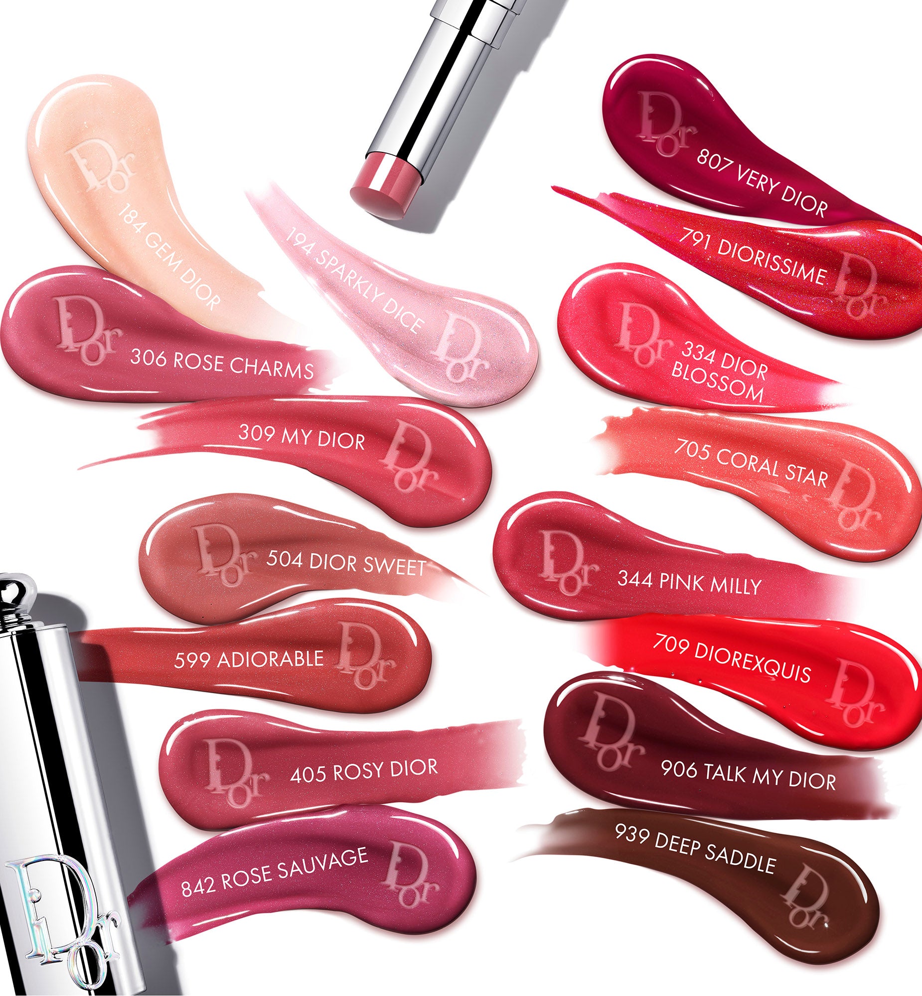 Dior Addict Glass Lipstick - ליפסטיק לחותי באפקט  Glass Lips