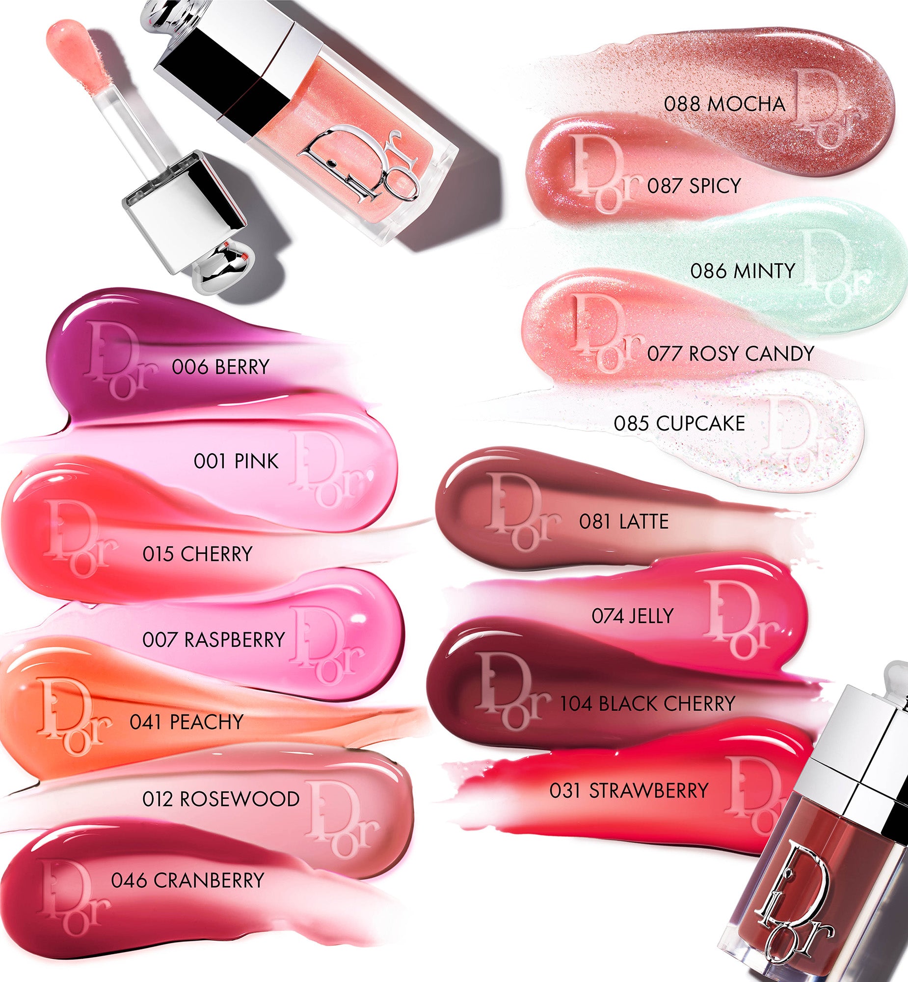 Dior Addict Lip Glow Oil  - גוונים בלעדיים לאתר